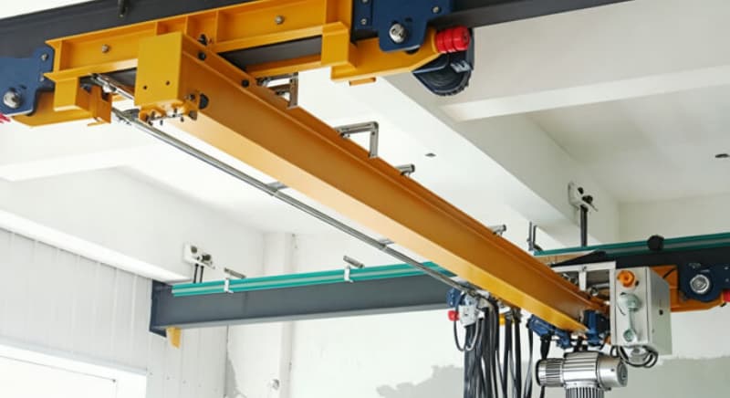 Suspension overhead crane 15 ton 6m span 7m lift Ecuador workshop