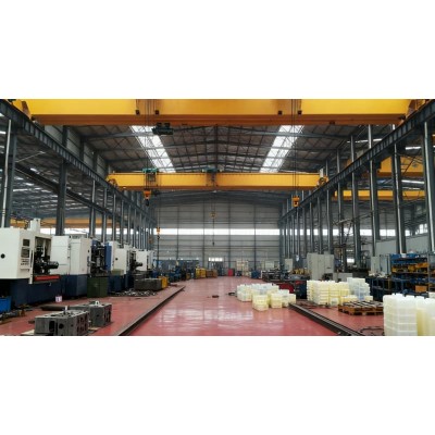 280 ton double girder crane 30m span 24m lift Brazil shipyard