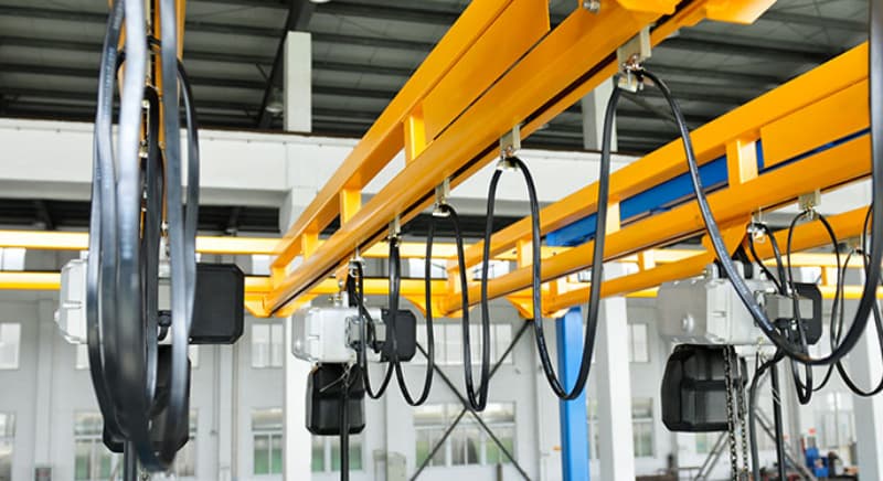 Single Girder KBK Crane 0.5 Ton 5m Span 6m Lift For Brazil Assembly Line