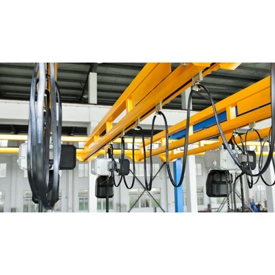 1 Ton Single Girder KBK Crane 8m Span 9m Lift Argentina Workshop