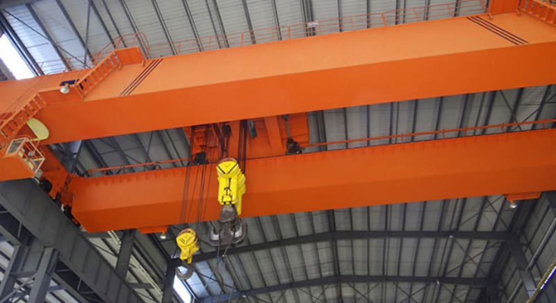 25 Ton Explosion Proof Double Girder Crane 20m Span 16m Lift Colombia Port