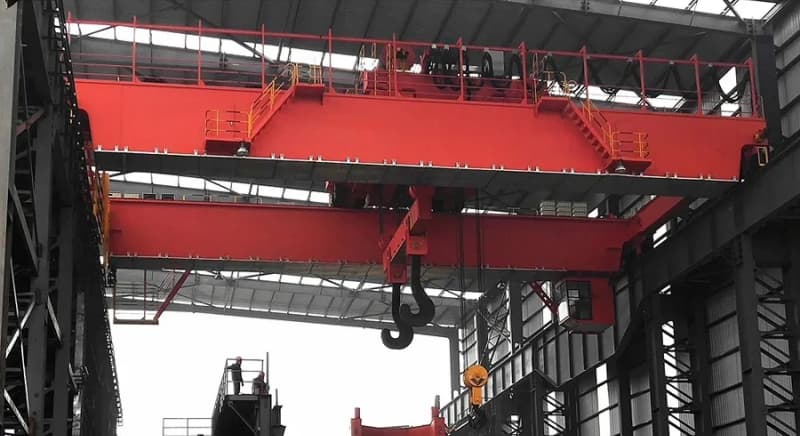 5 Ton Foundry Service Crane 12m Span 10m Lift Chile Workshop