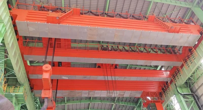 5 Ton Foundry Service Crane 12m Span 10m Lift Chile Workshop