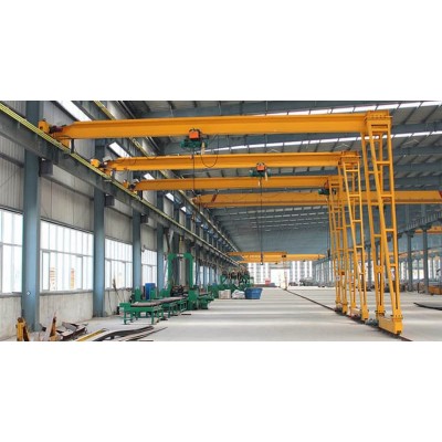 Single girder semi gantry crane 2.5 ton 11m span 6m lift Indonesia