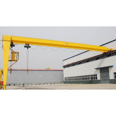 Single girder semi gantry crane 8 ton 18m span 9m lift Philippines