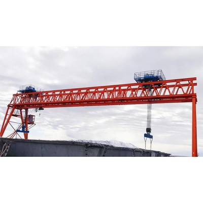 10 ton truss gantry crane 20m span 10m lift Thailand power station