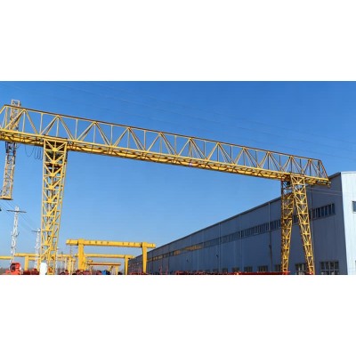 Truss single girder gantry crane 8 ton 18m span 9m lift Philippines