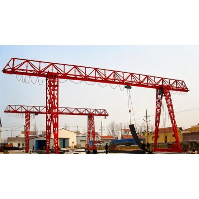 16 ton truss gantry crane 22m span 11m lift Vietnam warehouse