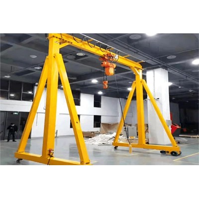 3 Ton Portable Gantry Crane for Philippines 8m Span 5m Lifting