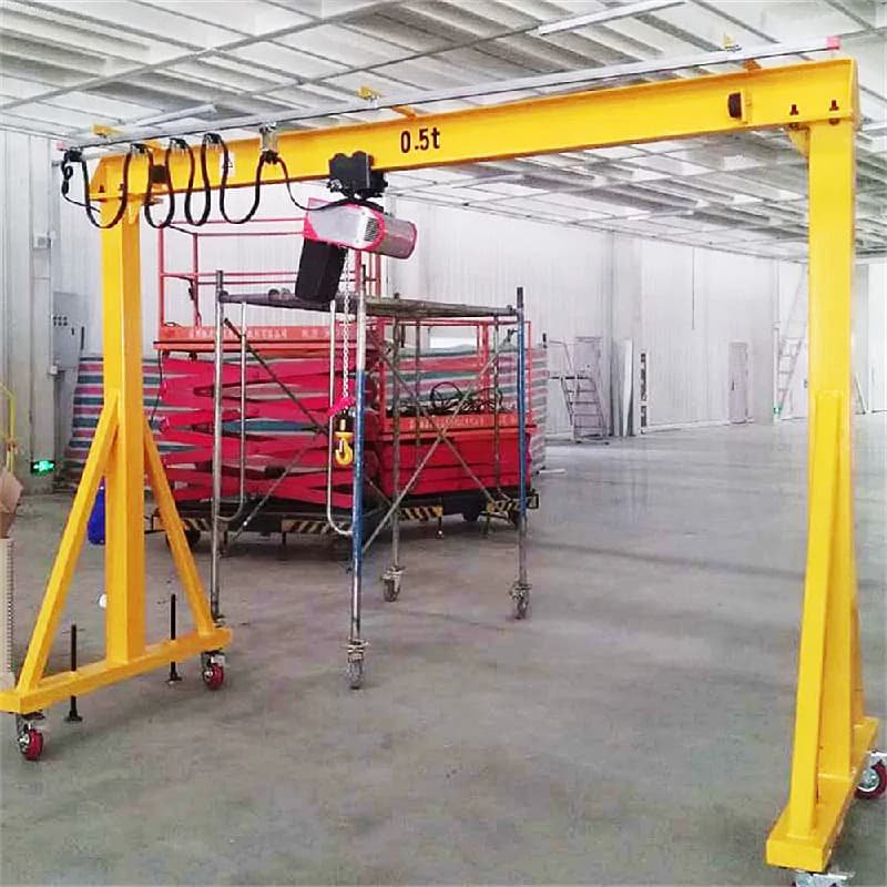 8 Ton Portable Gantry Crane for Cambodia 12m Span 8m Height