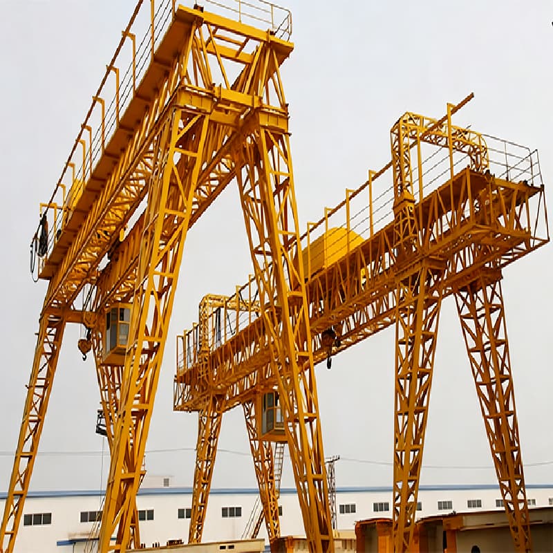 50 Ton Truss Double Girder Gantry Crane for Thailand 28m Span