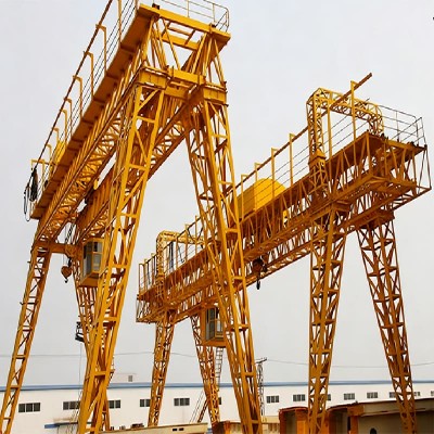 50 Ton Truss Double Girder Gantry Crane for Thailand 28m Span