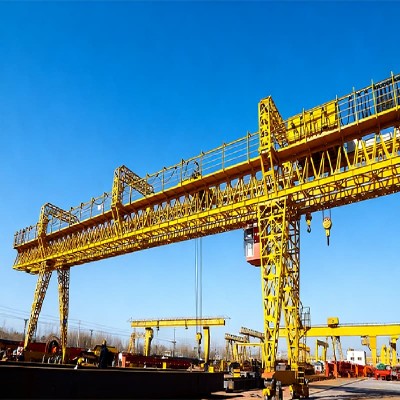 120 Ton Truss Double Girder Gantry Crane for Vietnam Port 32m Span