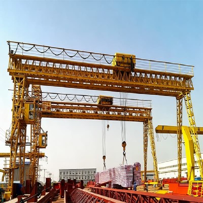 200 Ton Truss Double Girder Gantry Crane for Philippines 35m Span