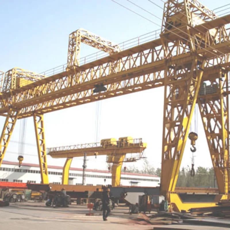 50 Ton Truss Double Girder Gantry Crane for Thailand 28m Span
