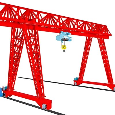 75 Ton Truss Double Girder Gantry Crane for Laos 25m Span Steel Mill