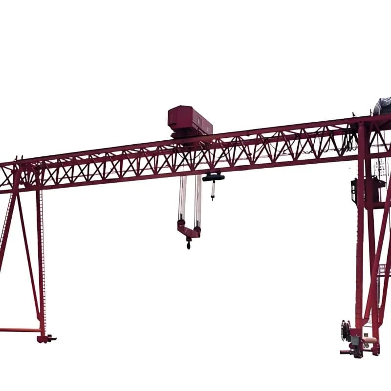 5 Ton Truss Double Girder Gantry Crane for Cambodia 20m Span