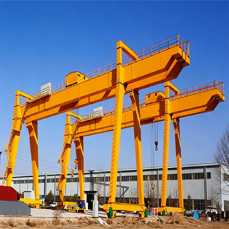 50 Ton Double Girder Gantry Crane for Thailand Port 28m Span