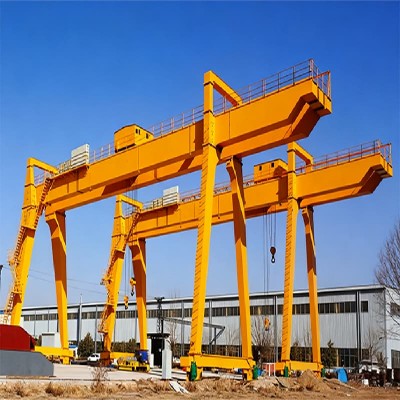 120 Ton Double Girder Gantry Crane for Vietnam Steel Plant 32m Span