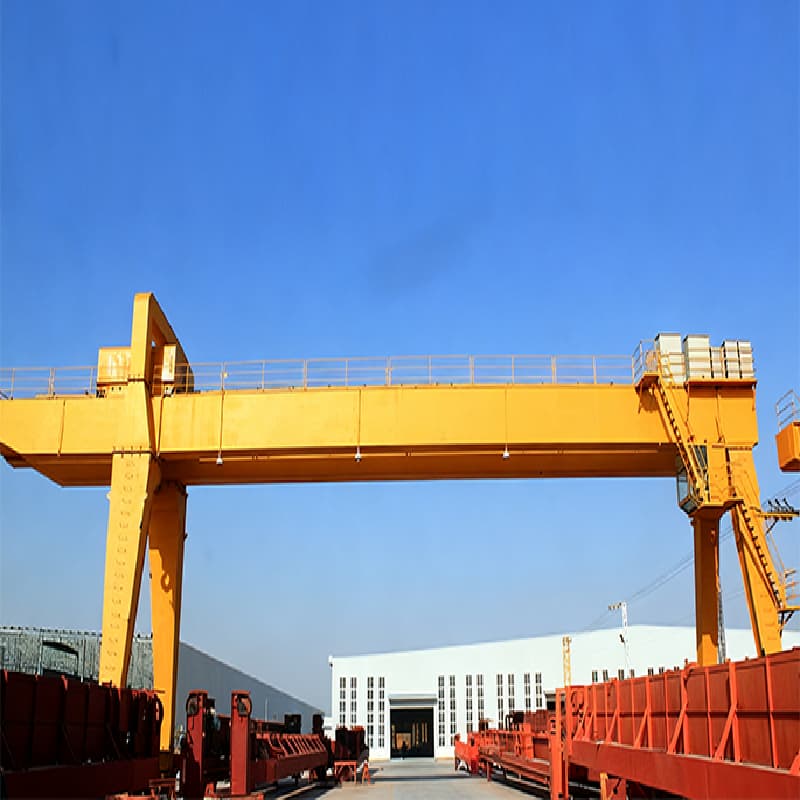 50 Ton Double Girder Gantry Crane for Thailand Port 28m Span