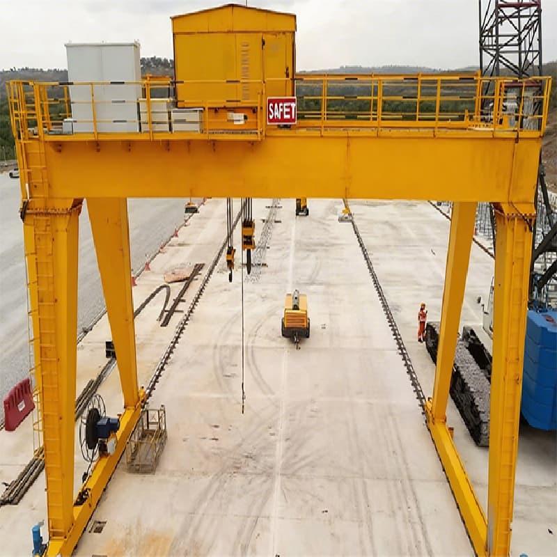 50 Ton Double Girder Gantry Crane for Thailand Port 28m Span