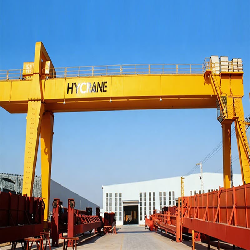 50 Ton Double Girder Gantry Crane for Thailand Port 28m Span