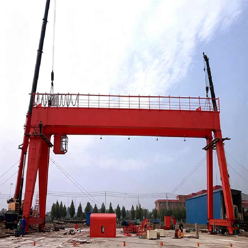 150 Ton Double Girder Gantry Crane for Cambodia Power Station 30m Span