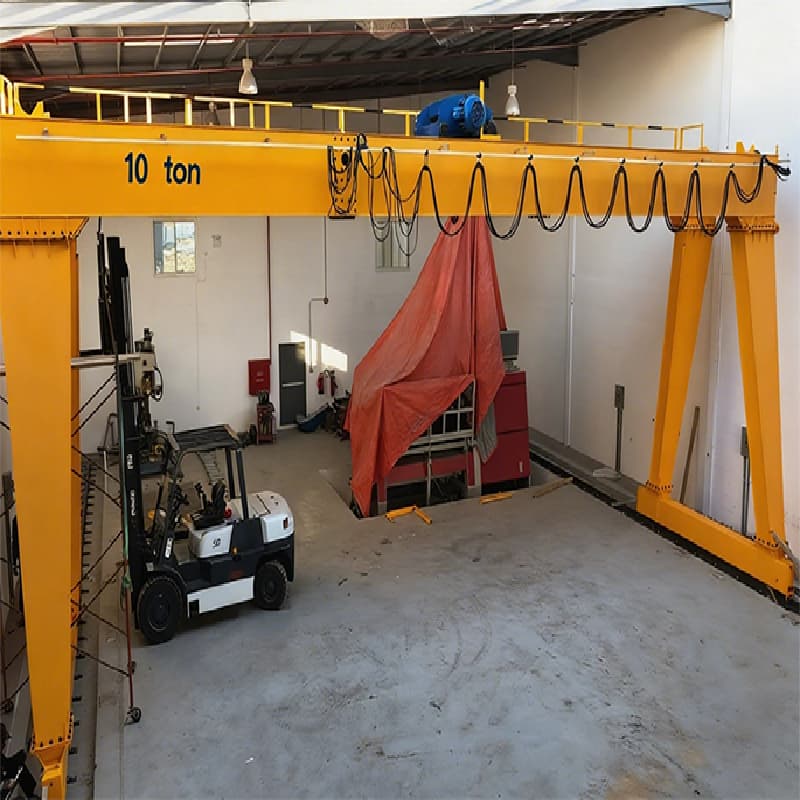 150 Ton Double Girder Gantry Crane for Cambodia Power Station 30m Span