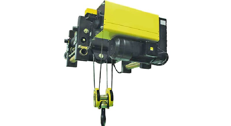 1 Ton Europe Type Wire Rope Hoist for Turkey 9m Height Workshop Use