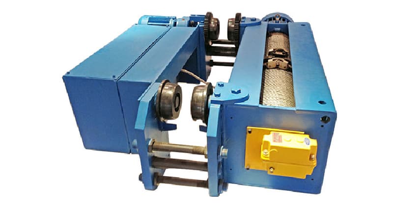 1 Ton Europe Type Wire Rope Hoist for Turkey 9m Height Workshop Use