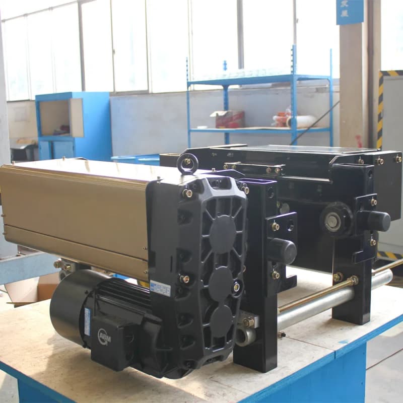 1 Ton Europe Type Wire Rope Hoist for Turkey 9m Height Workshop Use