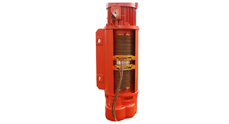 15 Ton Electric Wire Rope Hoist for Lebanon 22m Lift Industrial Zone