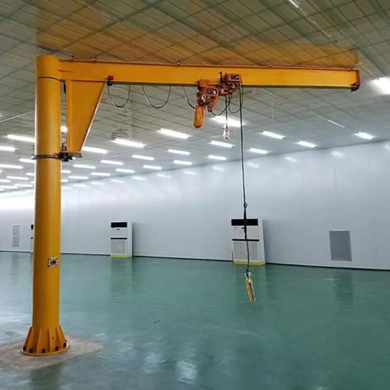 3 Ton Floor Mounted Electric Jib Crane for Uzbekistan Assembly Line