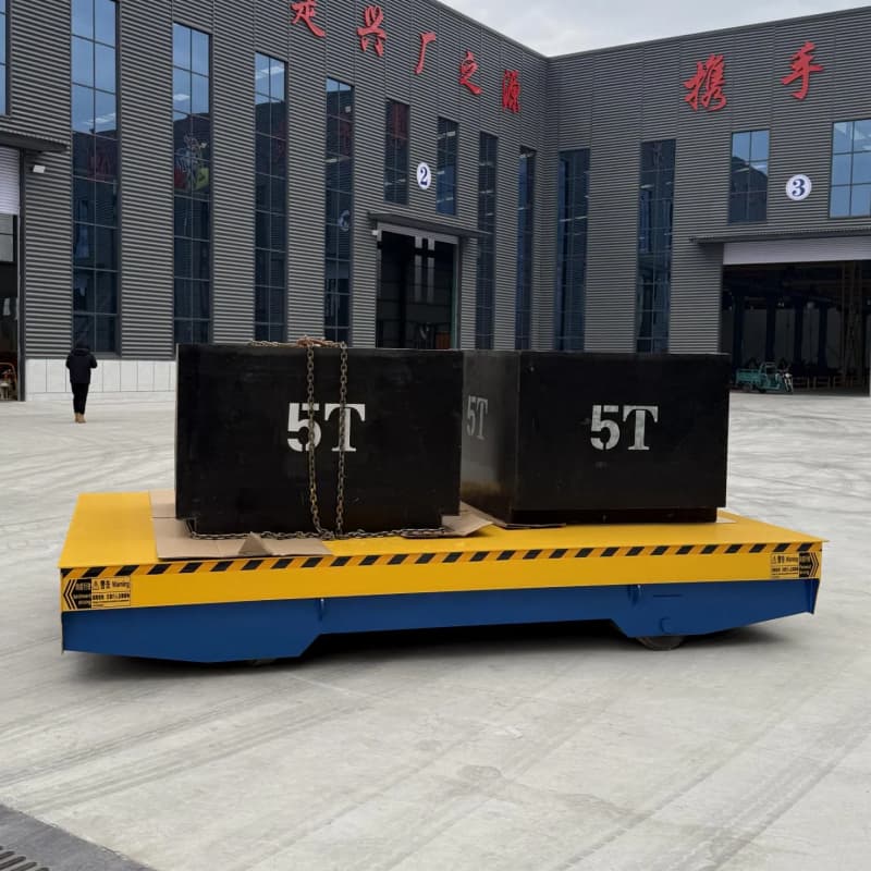 10 Ton Compact Transfer Cart for Qatar Workshop