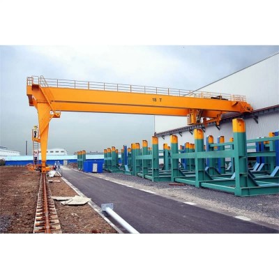 Semi Gantry Crane 6 Ton for Saudi Food Processing Plant