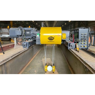 100 Ton Giant Double Girder Hoist Indonesia Logistics