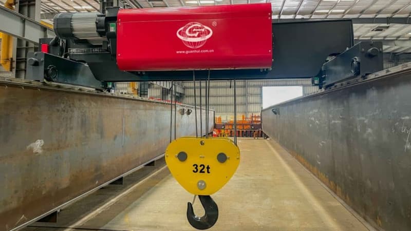 25 Ton Double Girder Hoist Philippines Power Plant