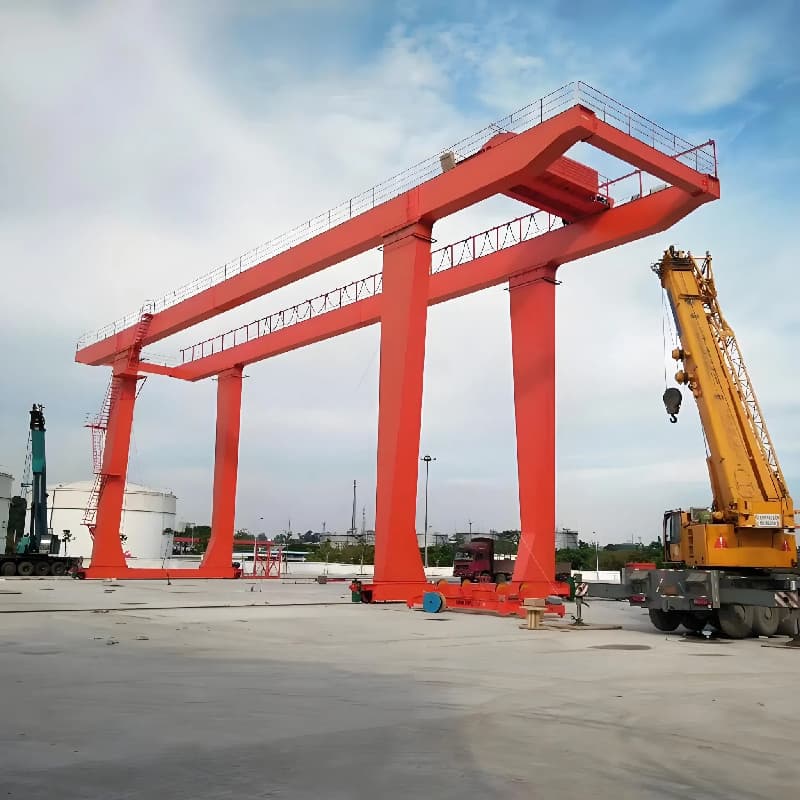 90 Ton Low Cost Gantry Crane Vietnam Scrap Yard