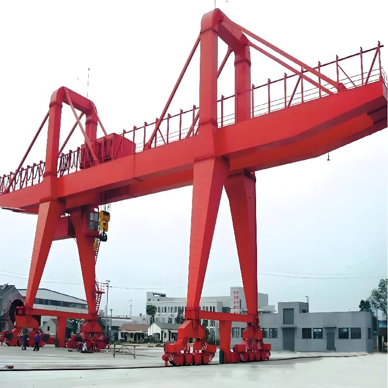 90 Ton Low Cost Gantry Crane Vietnam Scrap Yard