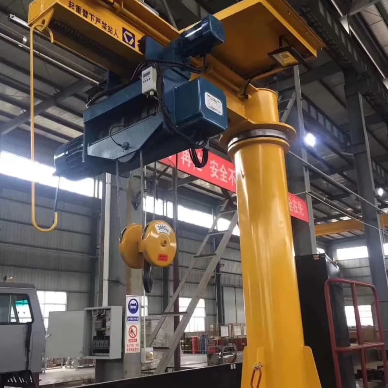 12 Ton Motorized Jib Crane Philippines Foundry Floor
