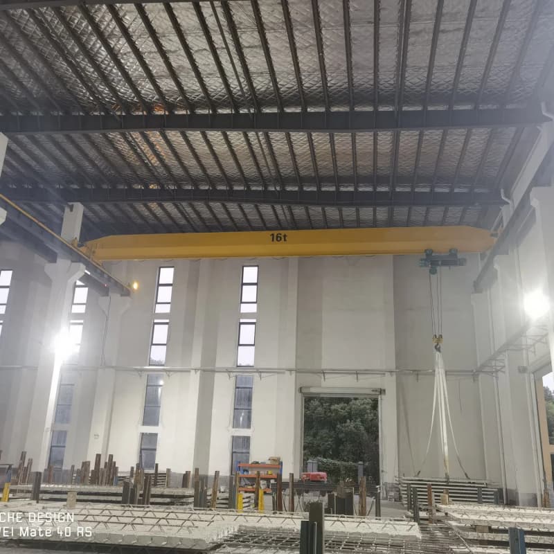 20 Ton Single Beam Crane with Cab UK 28m Span Workshop