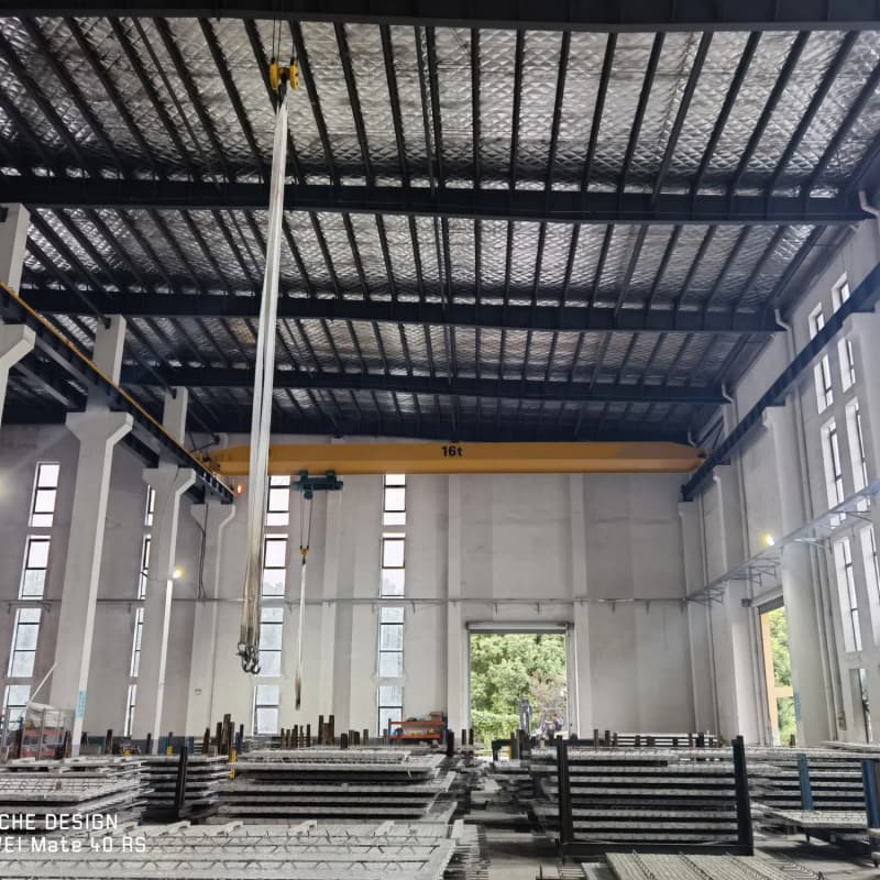 20 Ton Single Beam Crane with Cab UK 28m Span Workshop