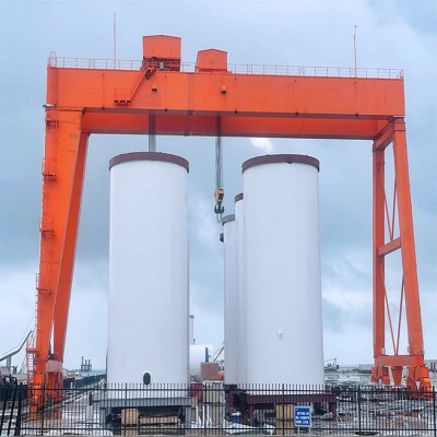 250 Ton Maximum Capacity Gantry Crane Germany Heavy Industry