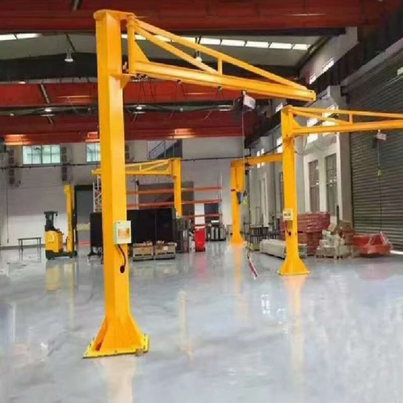 5T BZ Jib Crane 5m Height for Peru Logistics