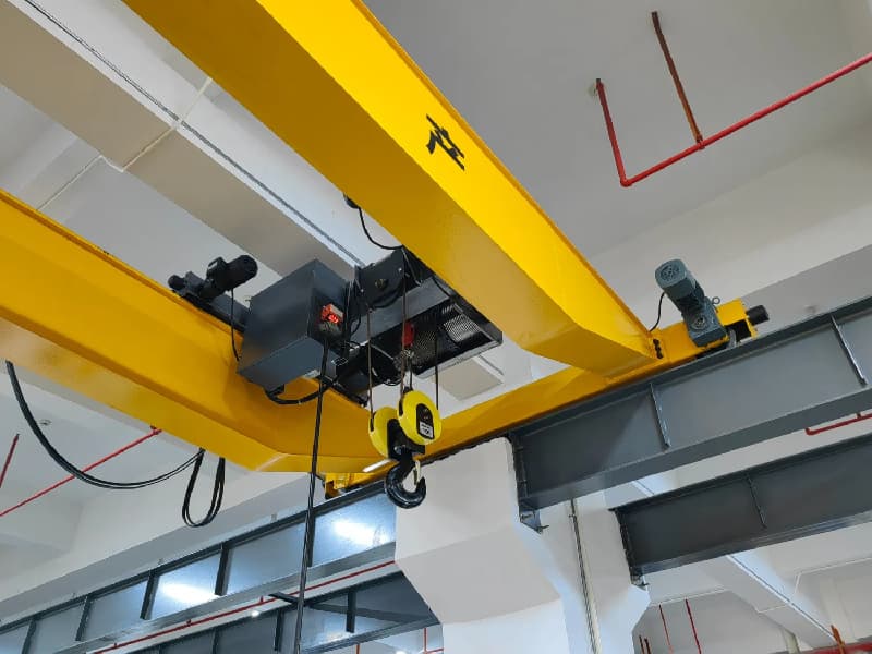 40T Double Beam Explosion Proof Crane Chile Copper Smelter 30m Span