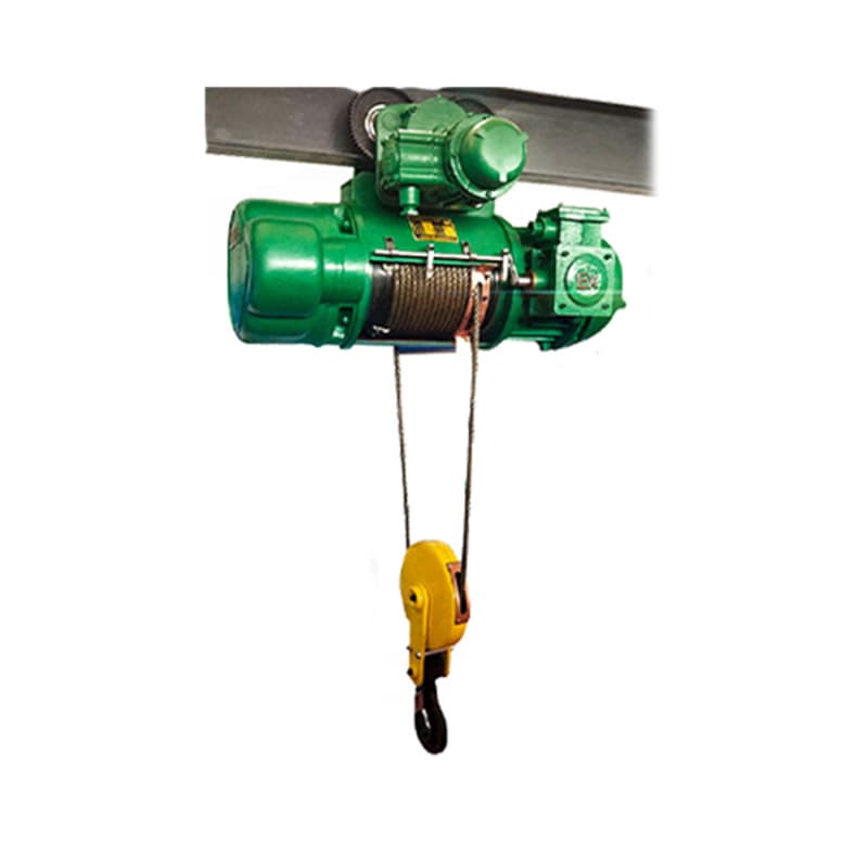 10T CD Wire Rope Hoist Chile Mining Support 12m Lift