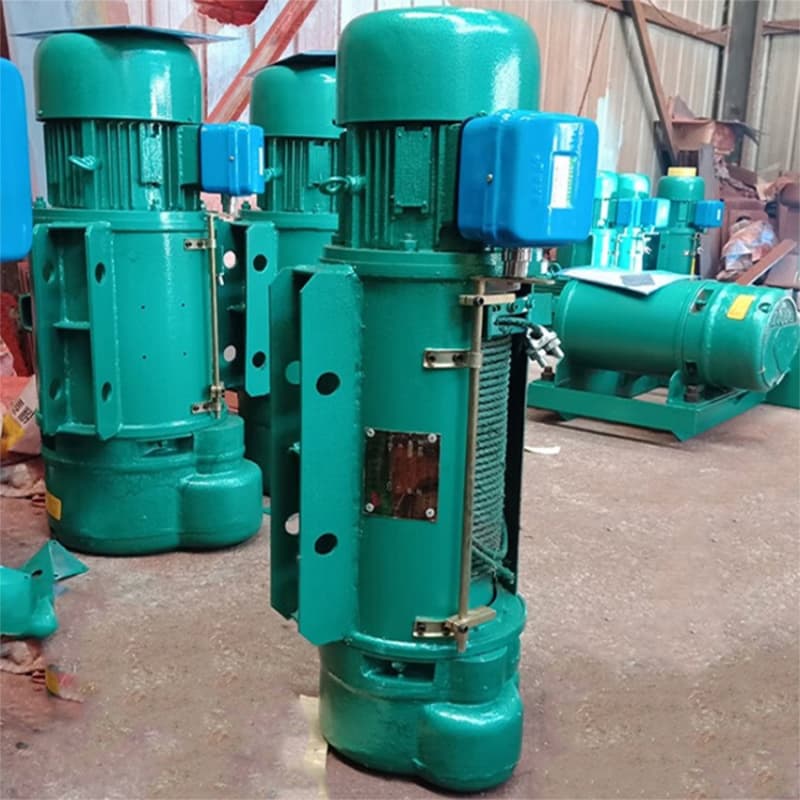 10T CD Wire Rope Hoist Chile Mining Support 12m Lift