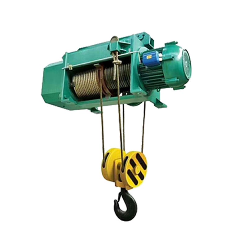 10T CD Wire Rope Hoist Chile Mining Support 12m Lift