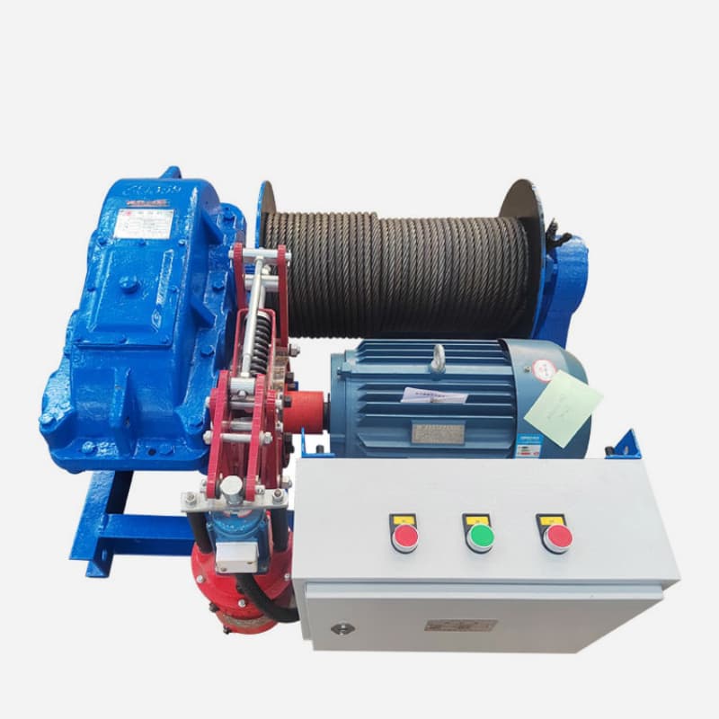 8T JK High Speed Winch Argentina Steel Mill Operation