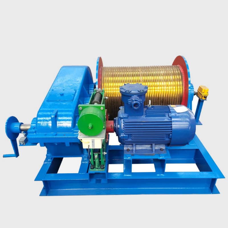 8T JK High Speed Winch Argentina Steel Mill Operation